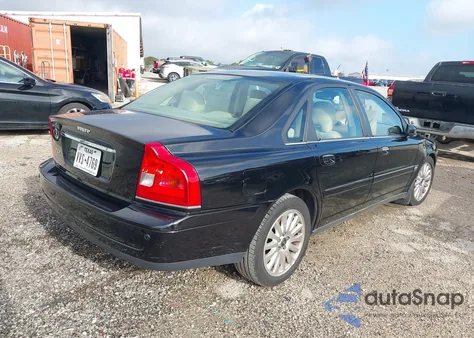 2006 Volvo S80 2.5T z USA, uszkodzony, nr VIN YV1TS592461436811